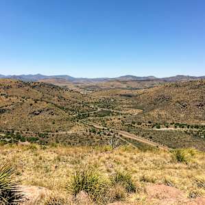 View from Fort Davis State Park scenic drive.
