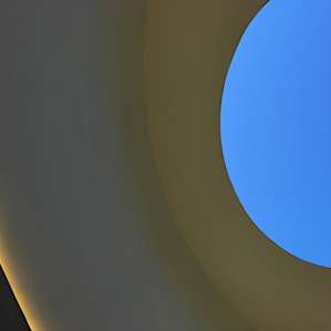 The Turrell Skyspace in the Scottsdale Museum of Contemporary Art.