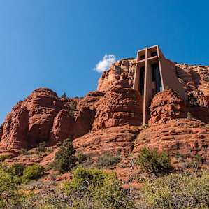 Holy Cross church in Sedona.