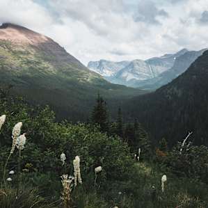 One the best hikes ever. Iceberg Lake hike, Glacier National Park, Montana, United States.