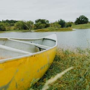 ask Emory if you can take the canoe out!