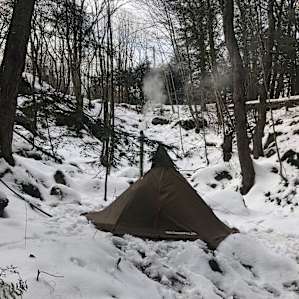 Tent site.