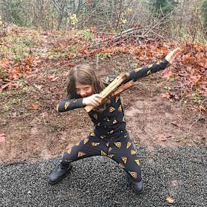 Dabbing pizza kid.