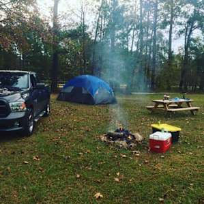 Our camp setup