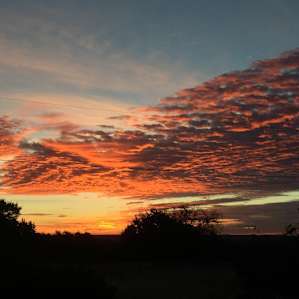 Absolutely breathtaking sunrise!