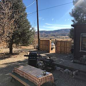 Nice view of the mountains from the porch