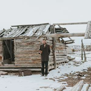 Exploring the old homestead