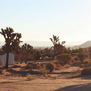 The view of Yucca Valley facing east.