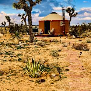 Stargazer Yurt at Luna Vista Ranch
