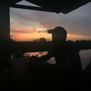 Sunset silhouette