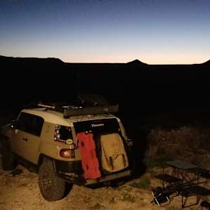 Sunrise at Los Alamos Ranch, ready to explore the State Park!