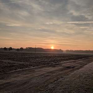 Beautiful sunrise.