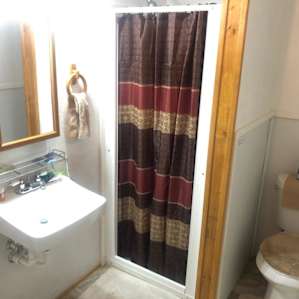 wonderfully hot shower on a cold morning