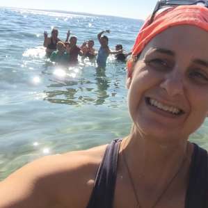 Swimming! In September! Gorgeous beaches with not a soul around.