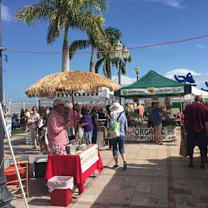 Fort Pierce Saturday waterfront market