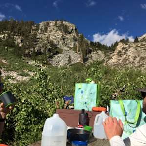 morning view from camp