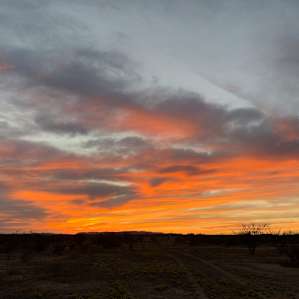 Sunset from campsite #8