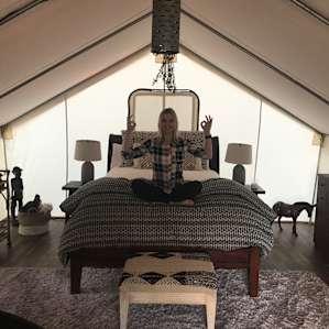 African Safari Eco Glamping Tent