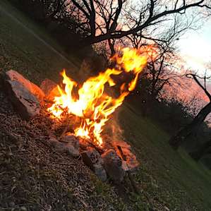 Texas Sunset at Comanche Park