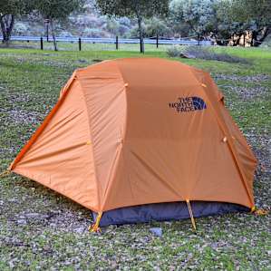 Breaking in the new tent at the Arroyo Seco campground. I stayed at site 32 which is located between the camp hosts and campground showers/bathrooms. Not a bad place to stay if you have a small bladder during the night.