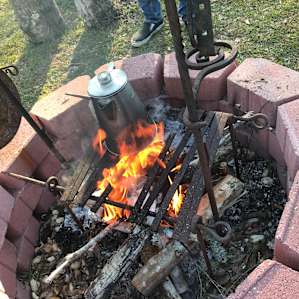See...great fire pit