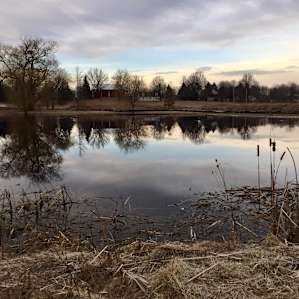 Pretty pond nearby