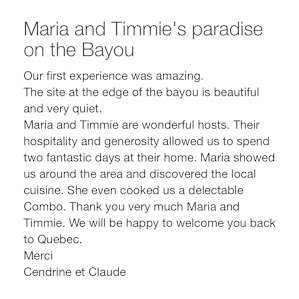 Cajun Retreat Campsites
