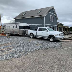 Camped right next to tasting house
