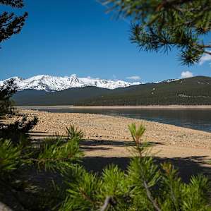 Best lake to camp on in Colorado