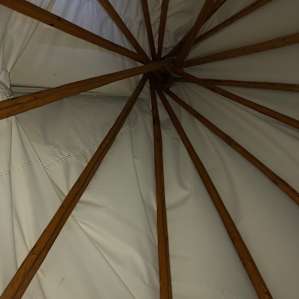 Tipi In The Orchard