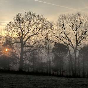 The sunrise!