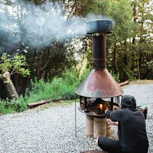 The Nook in a Redwood Mountain