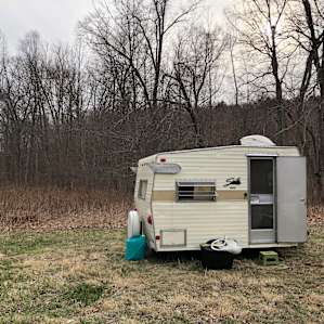 Perfect spot to park our camper, Daisy.