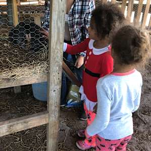 Excuse our pjs... we didn’t pack enough extra clothes to play in the mud.