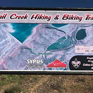 Hiking trail is well documented
