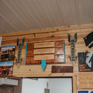Restrooms/laundry/shower, all a huge bonus!