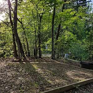 Just a quick shot of Dockside pre-camp. The sunrises coming through the trees over this campsite was one of my favorite things about it.