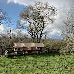 Glamp at The Experience Farm