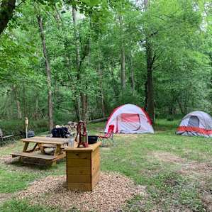 Camping and ATV trails at Pea Ridge