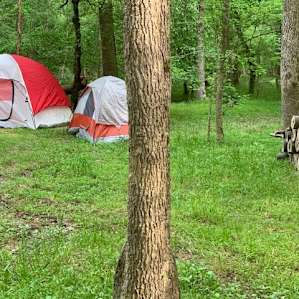 Camping and ATV trails at Pea Ridge