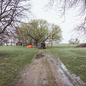 Just a little clear entrance way into the campground!