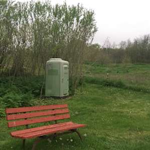 Clean outhouse