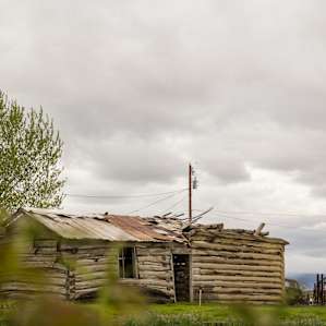 An old building on the property