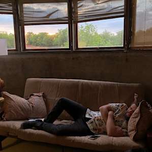 The top floor was my favorite. Great for lounging and enjoying the view