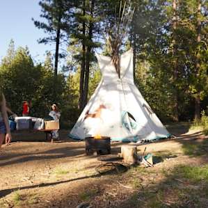 #1 Native Am. Hummingbird Teepee
