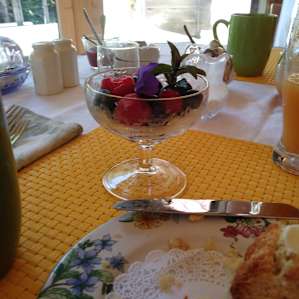 Local berries. Yes please!