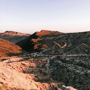 View from a trail right above the campground.