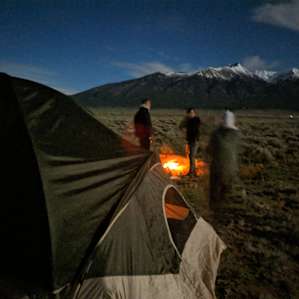 Beautiful nights in the desert