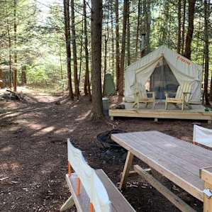 View from the picnic area