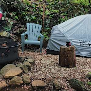 Enough room for tent and sitting